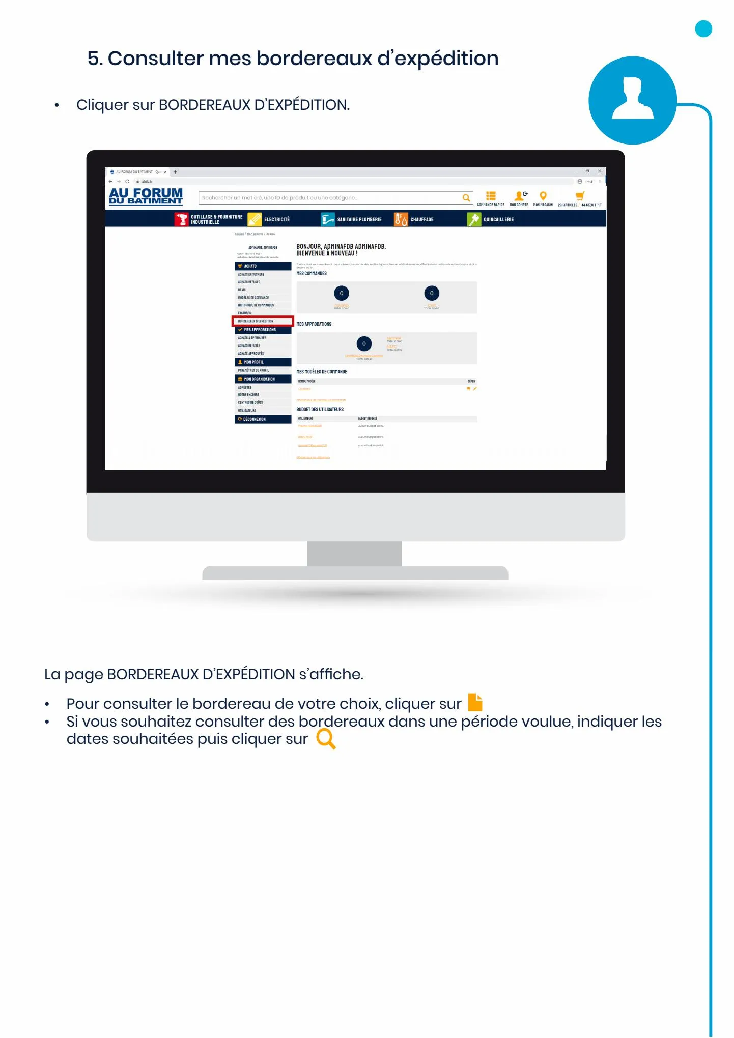 Catalogue Guide d’utilisation : plateforme B2B, page 00020