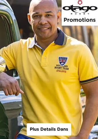 Catalogue Otago Rugby | Promotions Otago Rugby | 02/06/2023 - 02/07/2023