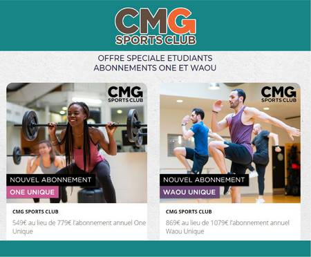 Catalogue CMG Sports Club | Promotion | 28/05/2021 - 10/06/2021