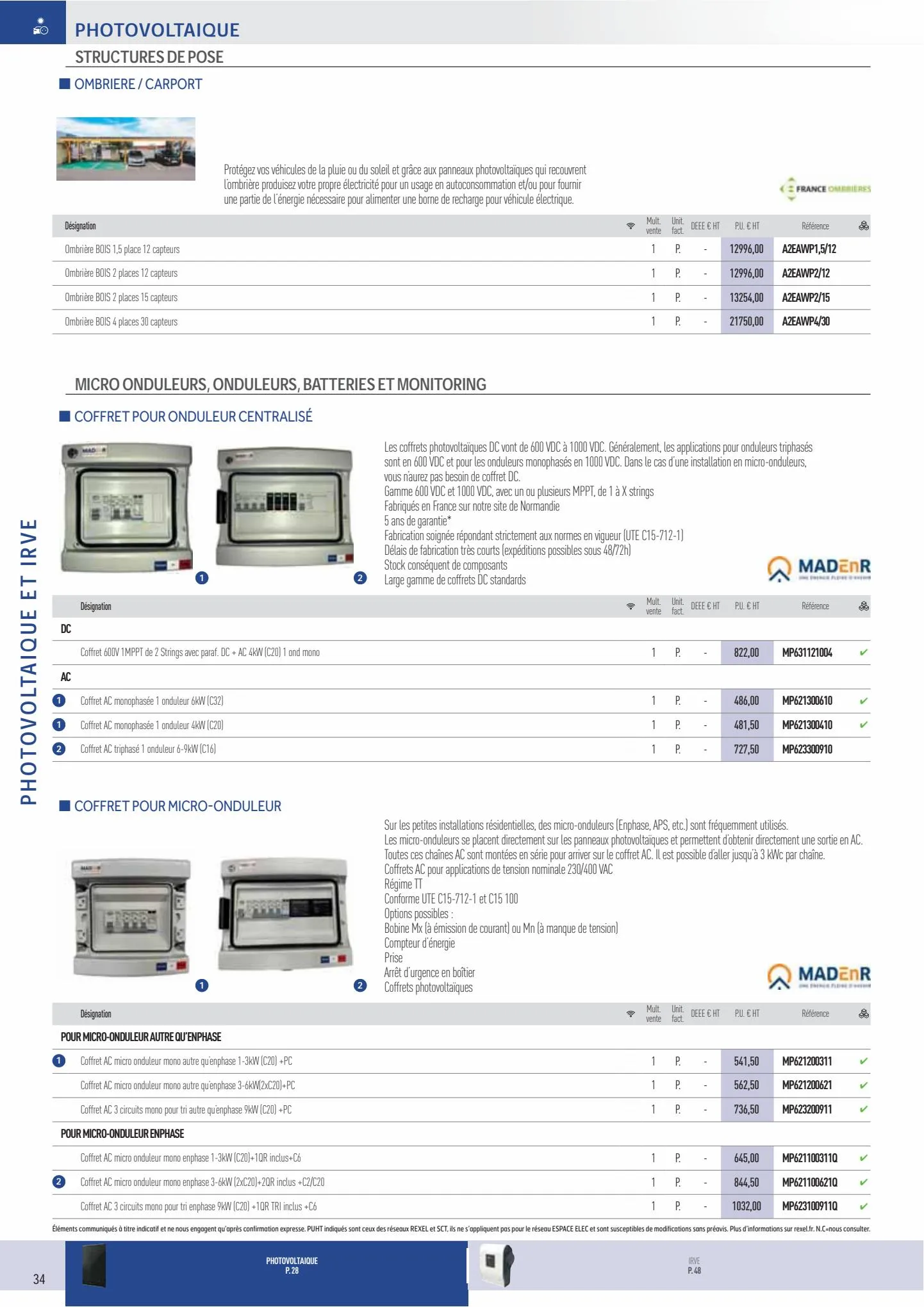 Catalogue Photovoltaïque et IRVE, page 00008