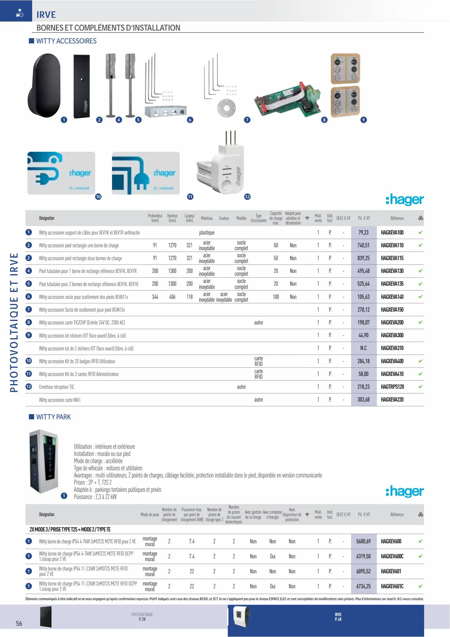 Catalogue Photovoltaïque et IRVE, page 00030