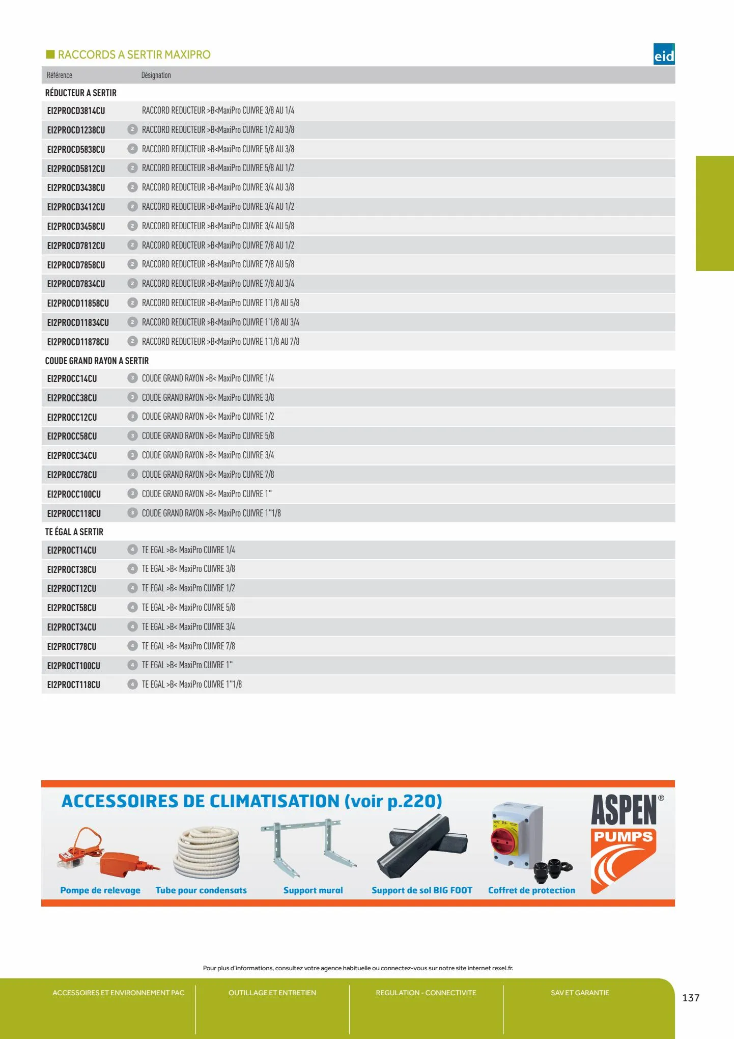Catalogue Guide de la Pompe à Chaleur 2023, page 00139