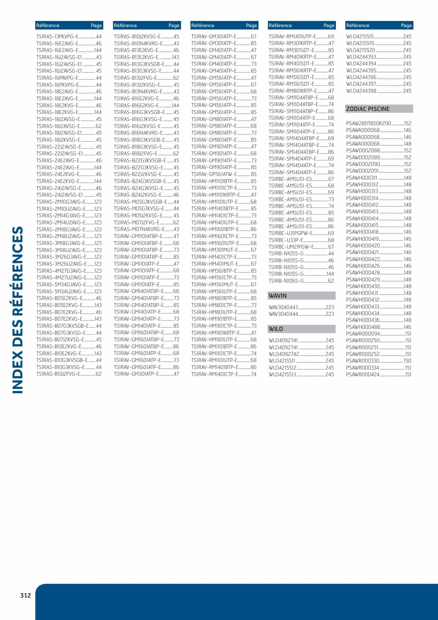 Catalogue Guide de la Pompe à Chaleur 2023, page 00314