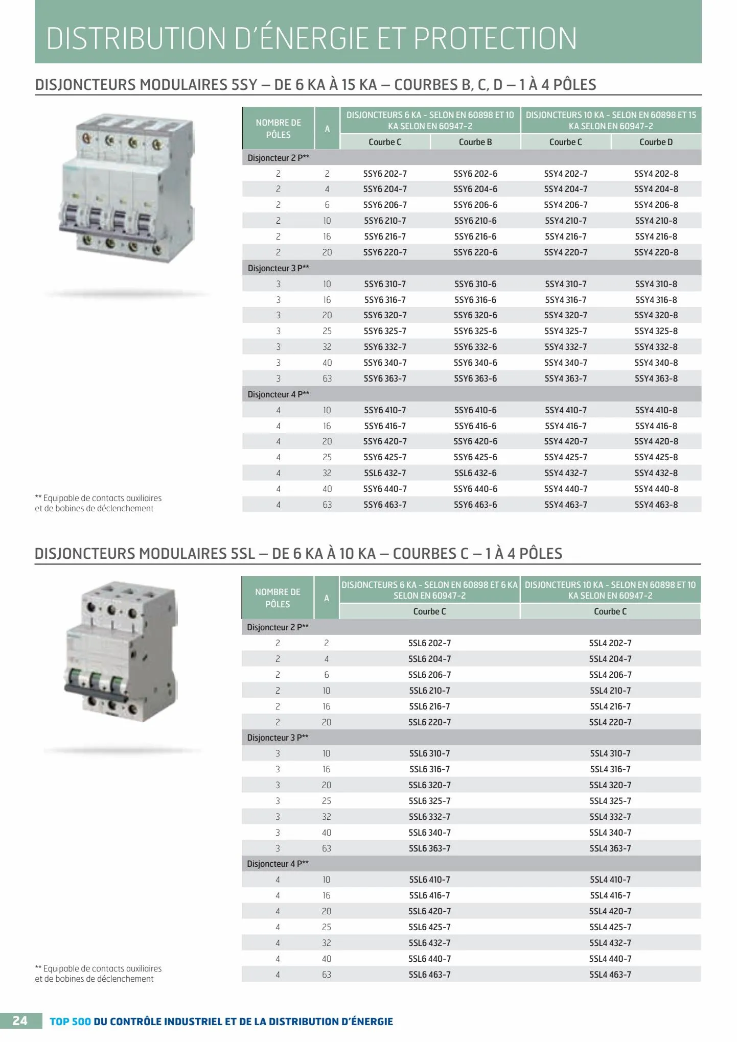 Catalogue TOP 500 siemens, page 00024