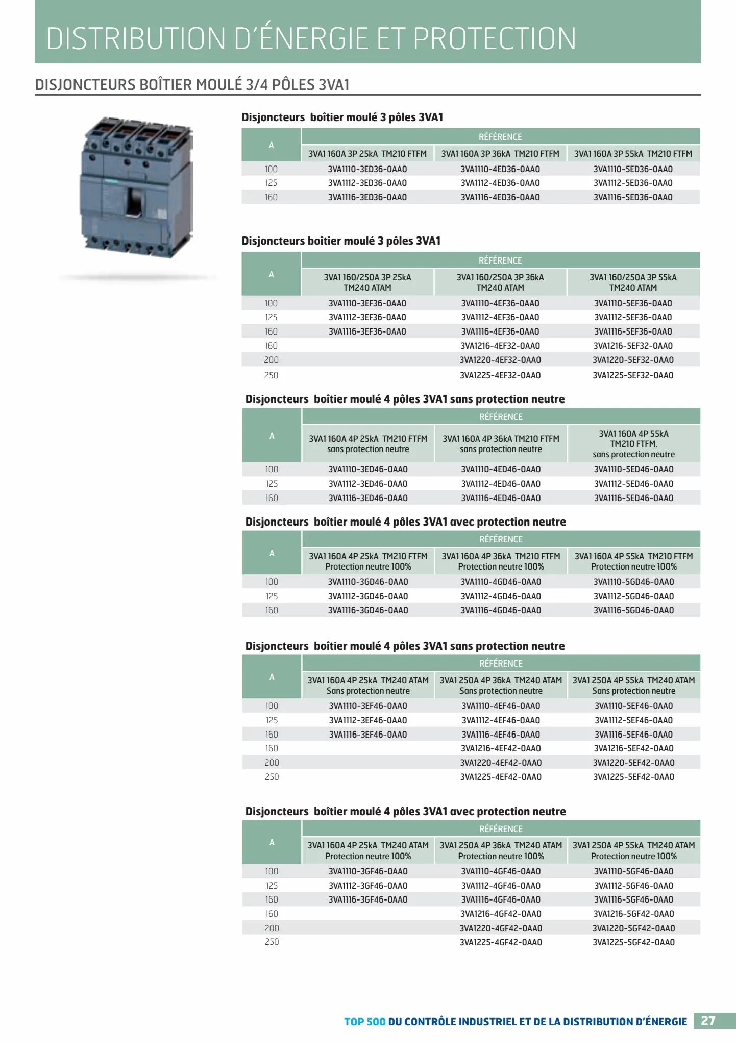 Catalogue TOP 500 siemens, page 00027