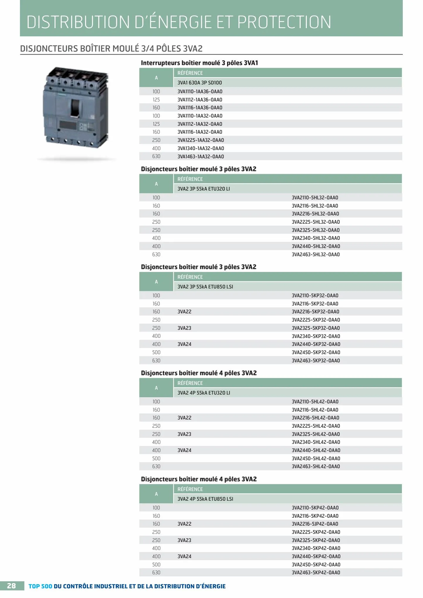 Catalogue TOP 500 siemens, page 00028