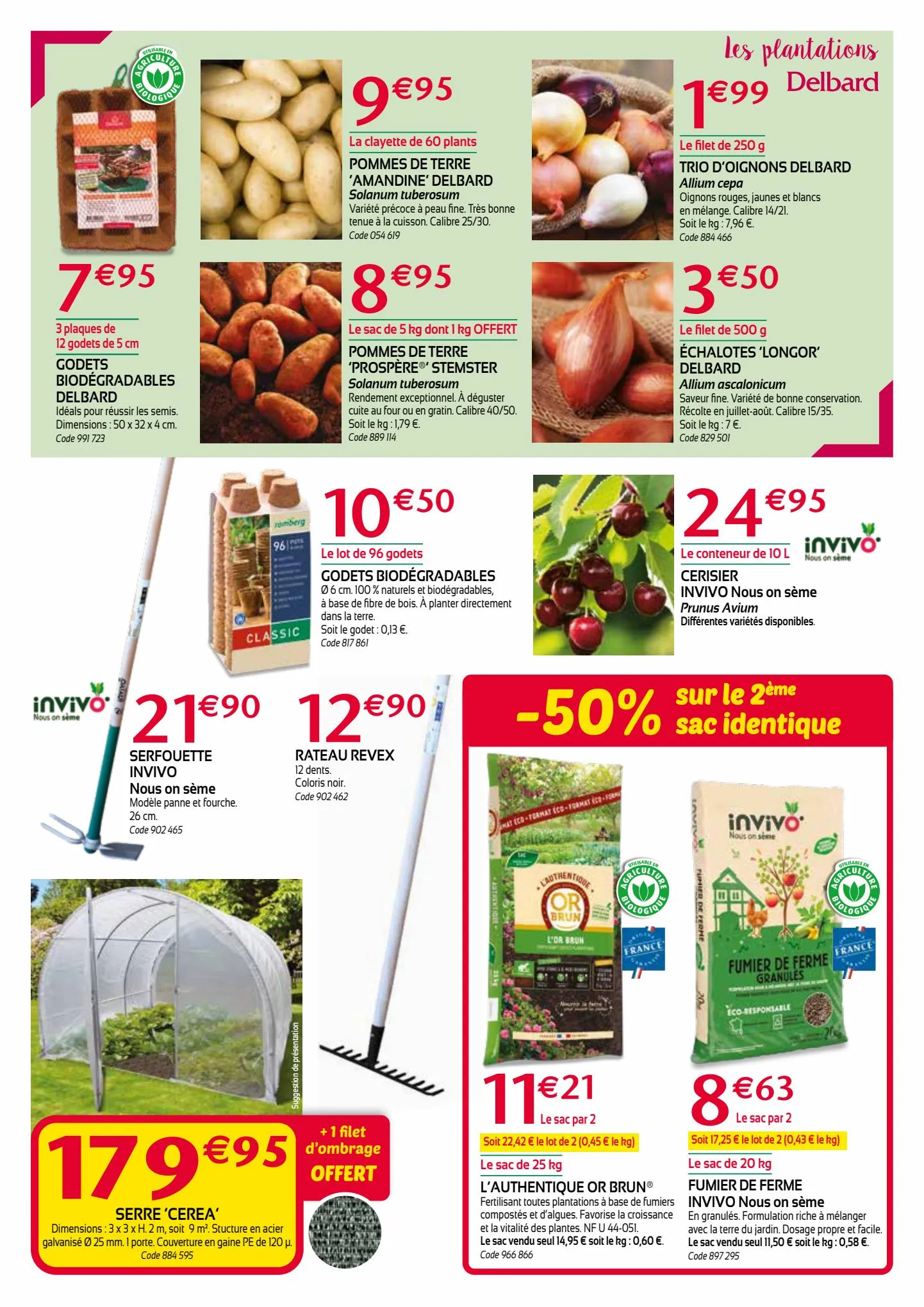 Catalogue Jardin Potager Animaux Outillage, page 00003
