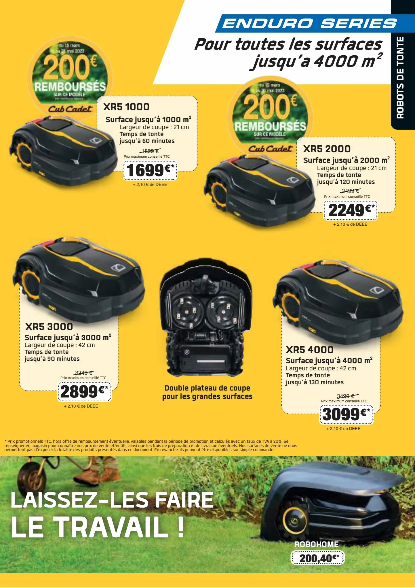 Catalogue Dépliant Motoculture Cub Cadet, page 00003