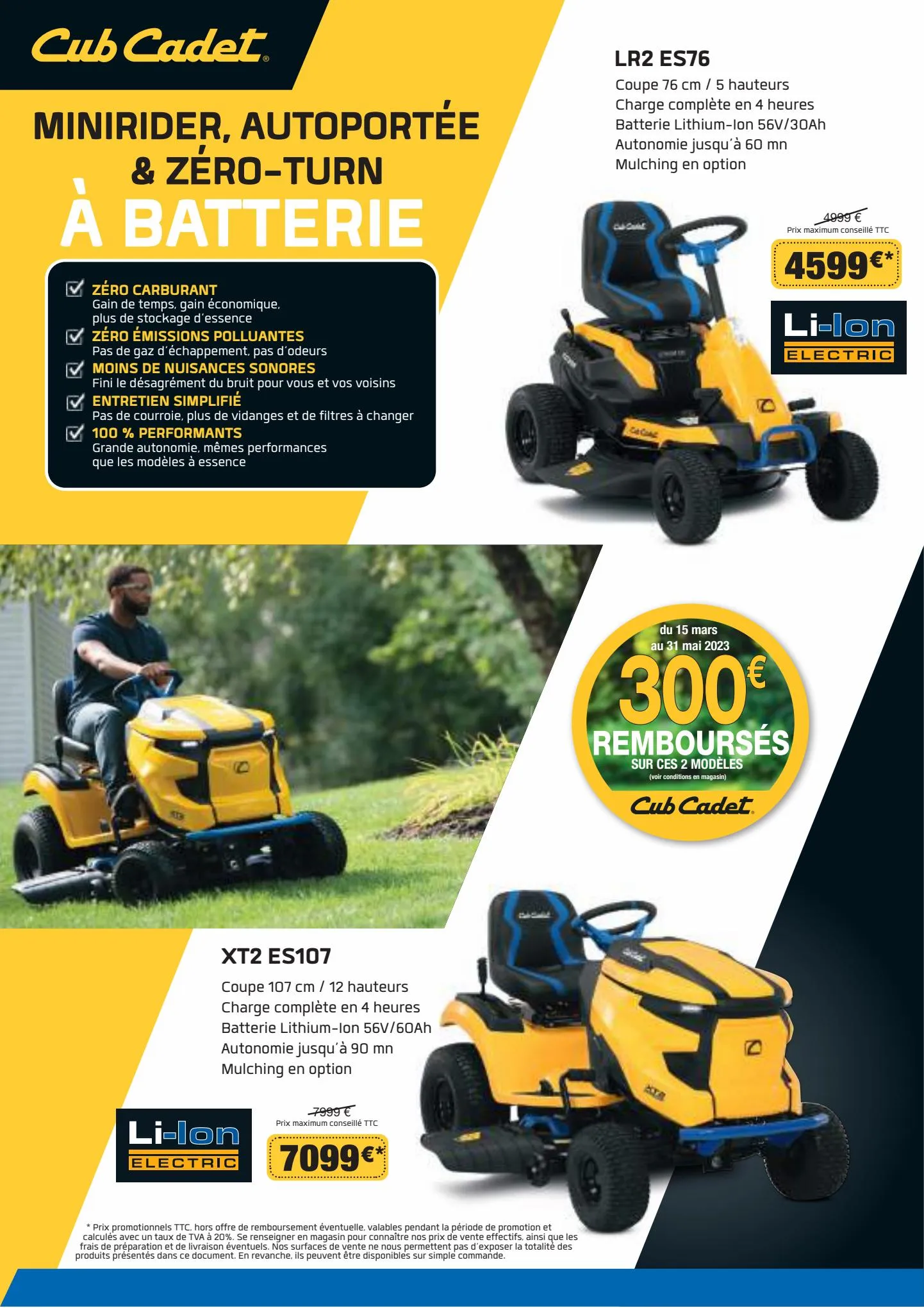 Catalogue Dépliant Motoculture Cub Cadet, page 00004