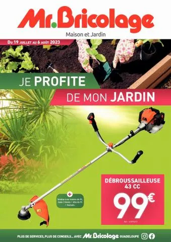 Je profite de mon jardin