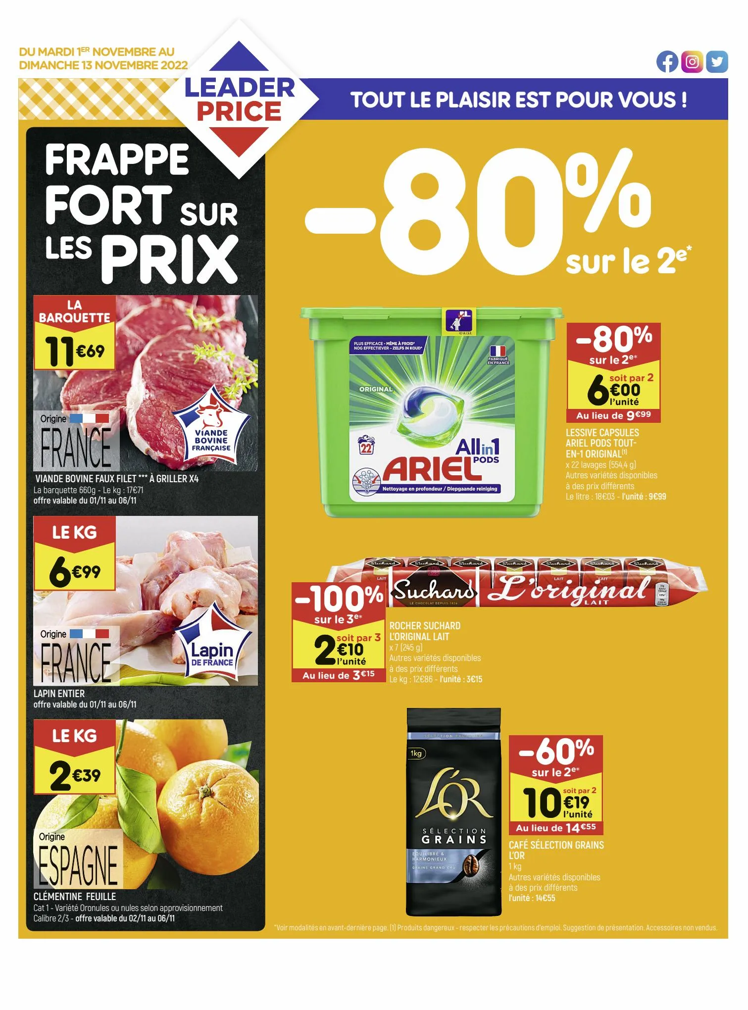 Catalogue FRAPPE FORT SUR LES PRIX, page 00001