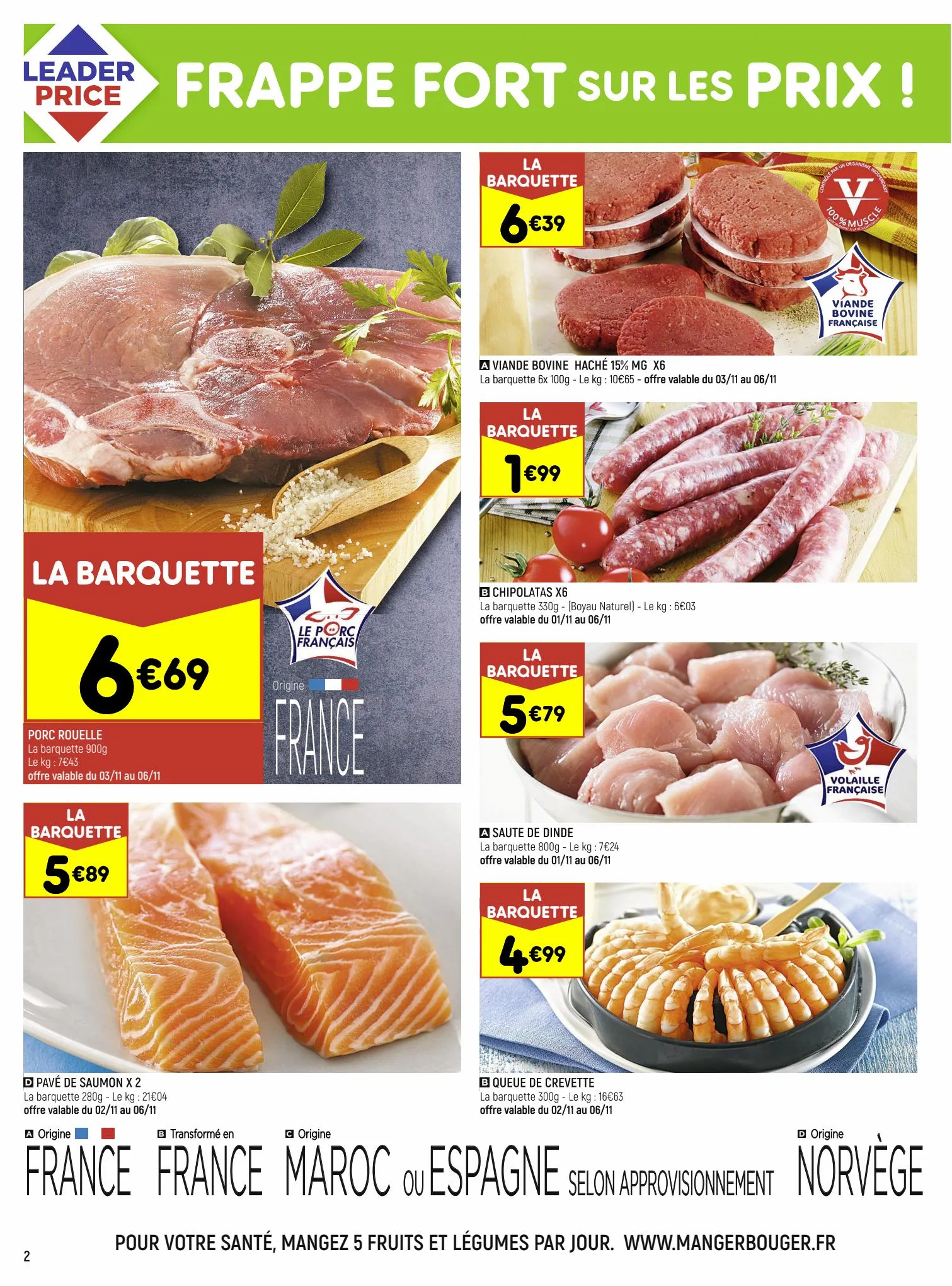 Catalogue FRAPPE FORT SUR LES PRIX, page 00002