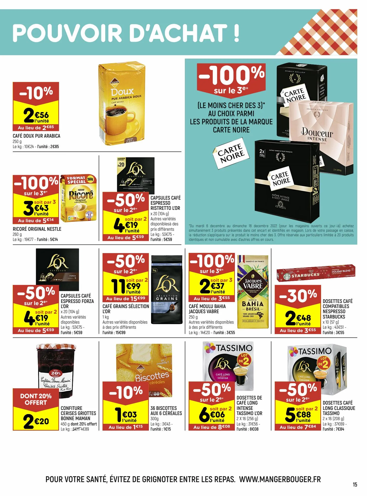 Catalogue LES PROMOS EN FÊTES !, page 00015