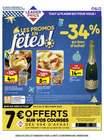Catalogue Leader Price à Rouen | LES PROMOS EN FÊTES ! | 06/12/2022 - 18/12/2022