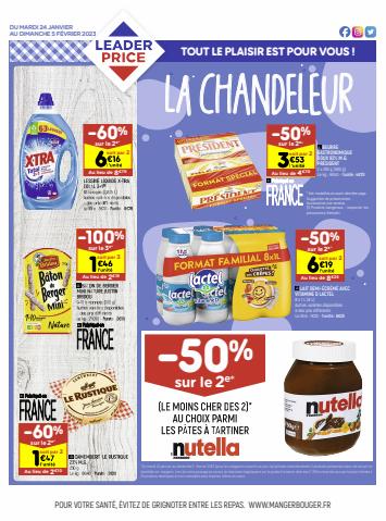 Catalogue Leader Price à Saint-Étienne | LA CHANDELEUR | 24/01/2023 - 05/02/2023