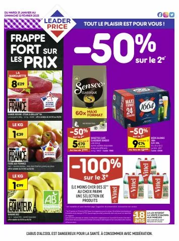 -50% sur le 2e