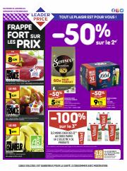 Catalogue Leader Price à Vincennes | -50% sur le 2e | 31/01/2023 - 12/02/2023