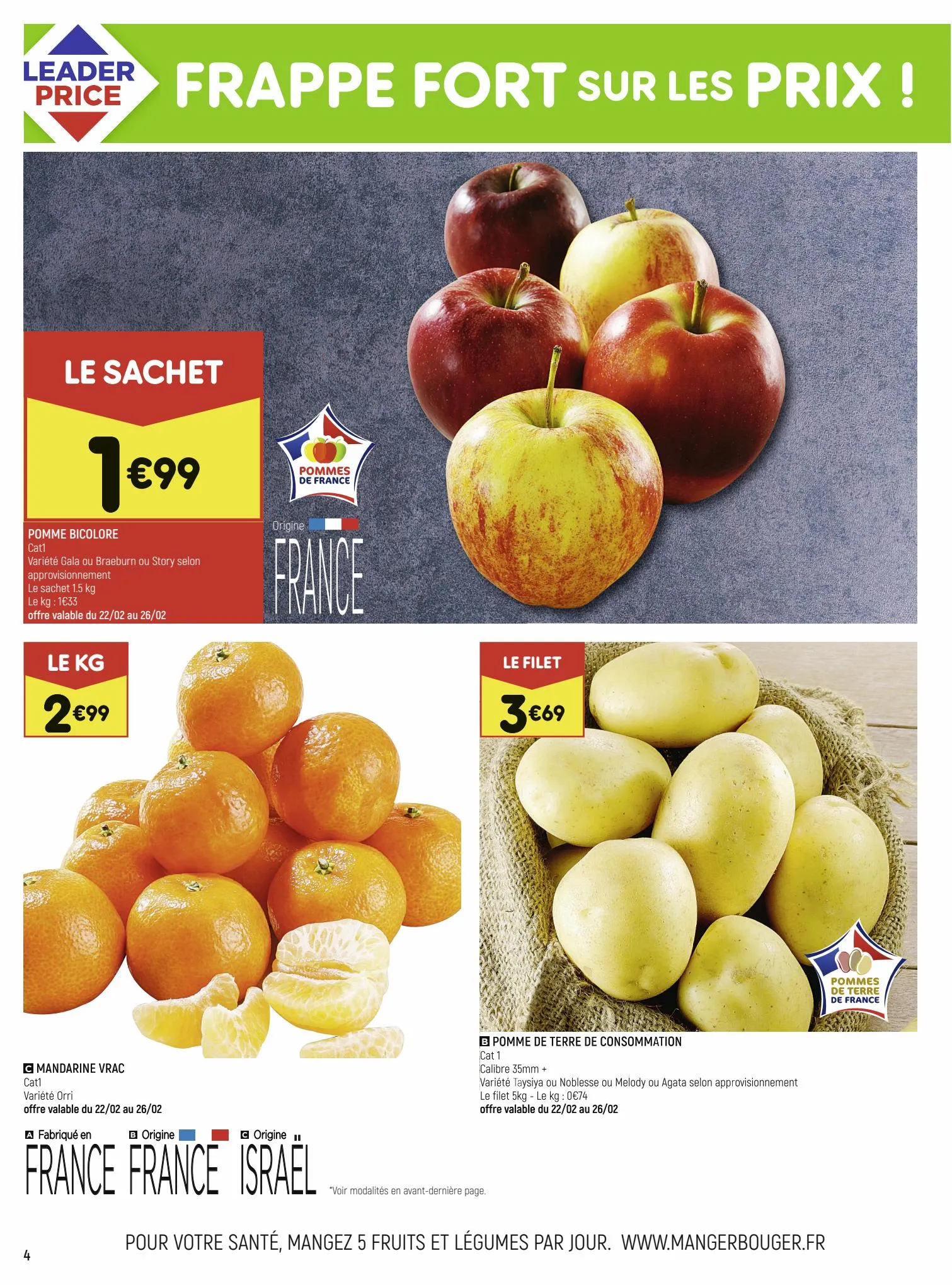 Catalogue FRAPPE FORT SUR LES PRIX, page 00004