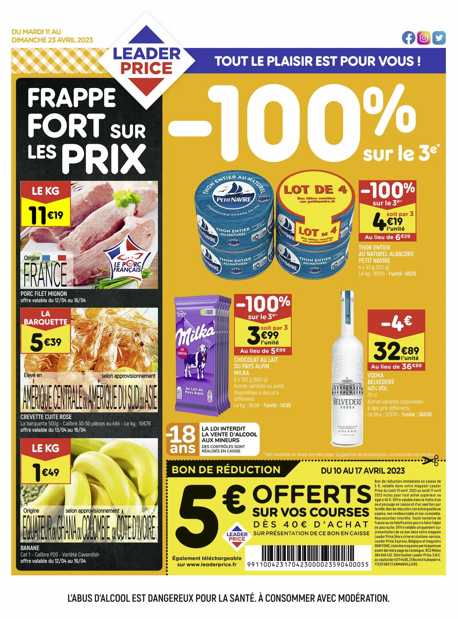 Catalogue Frappe fort sur les prix, page 00001