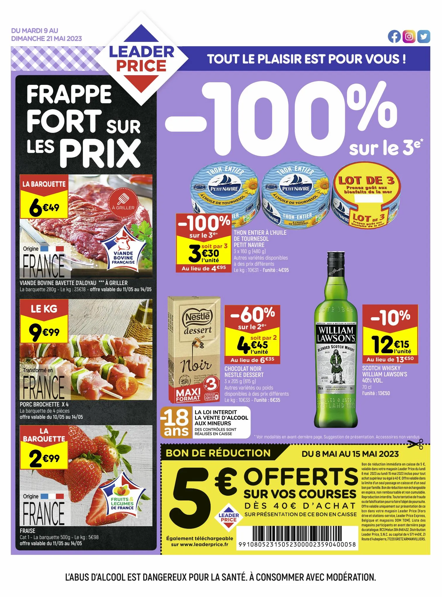 Catalogue Frappe fort sur les prix, page 00001