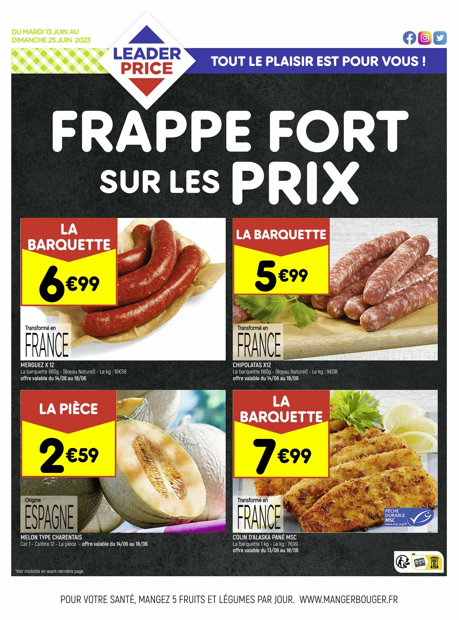 Catalogue Frappe fort sur les prix, page 00020