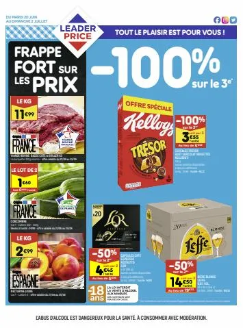 -100% sur le 3e