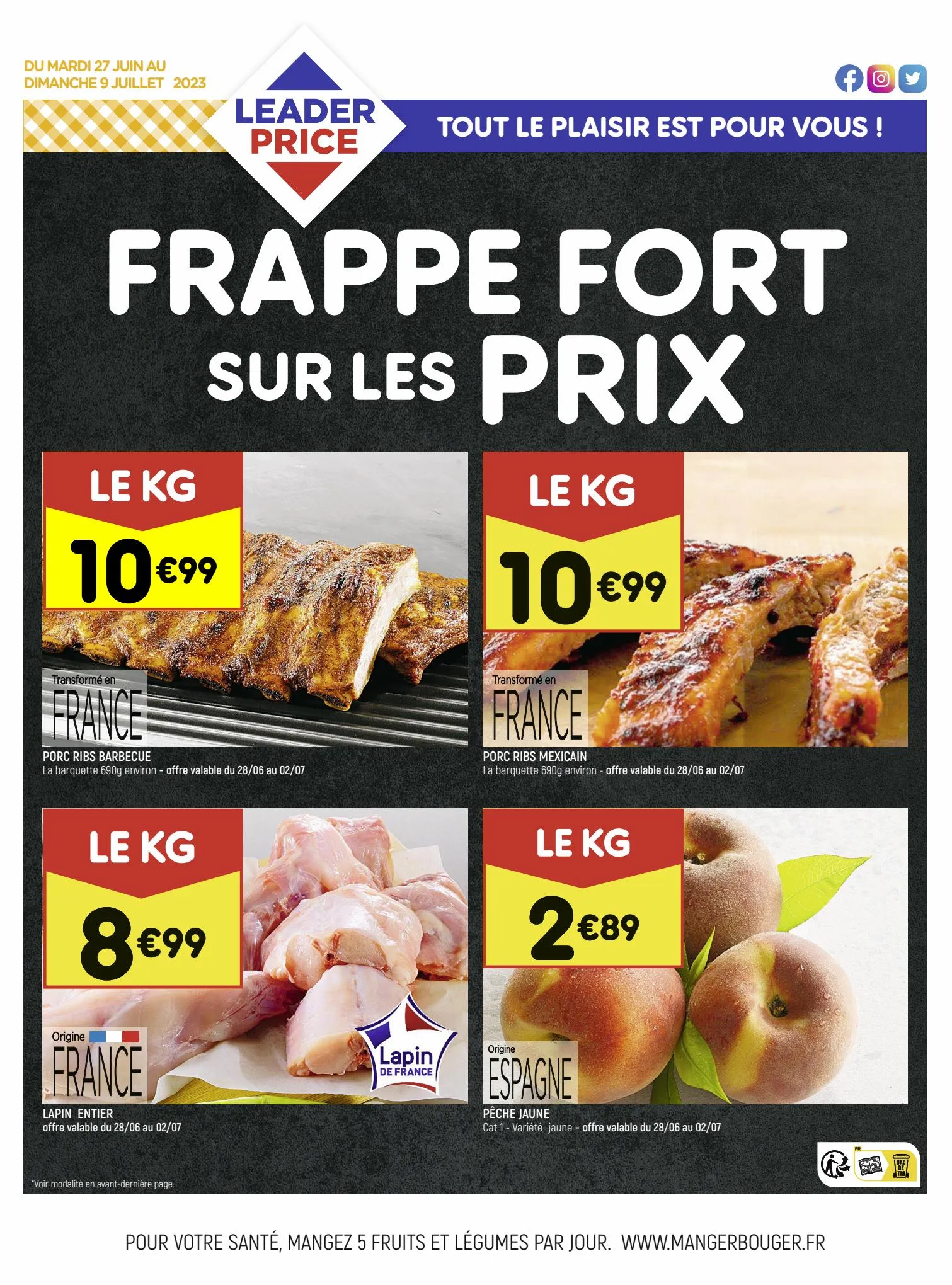 Catalogue Frappe fort sur les prix, page 00012