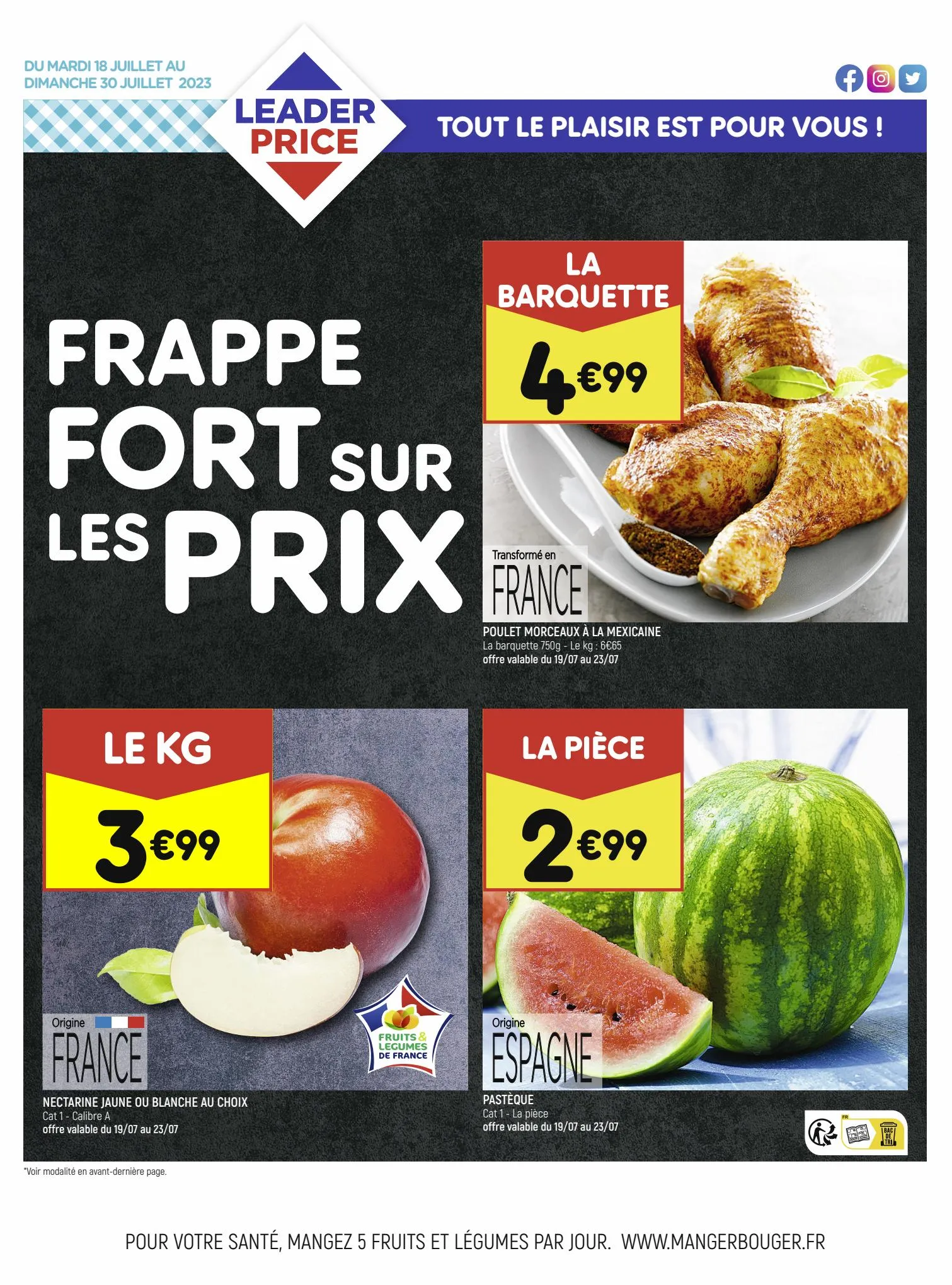 Catalogue Frappe fort sur les prix, page 00008