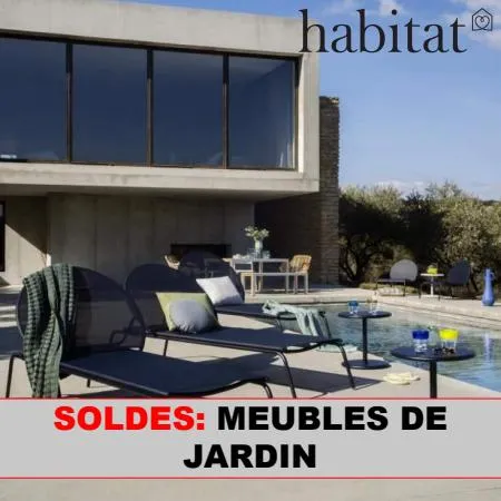 Soldes Meubles de jardin