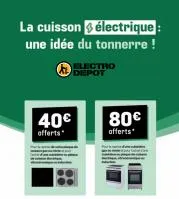 Promos de Multimédia et Électroménager | Offres Speciales  sur Electro Dépôt | 18/05/2023 - 11/06/2023