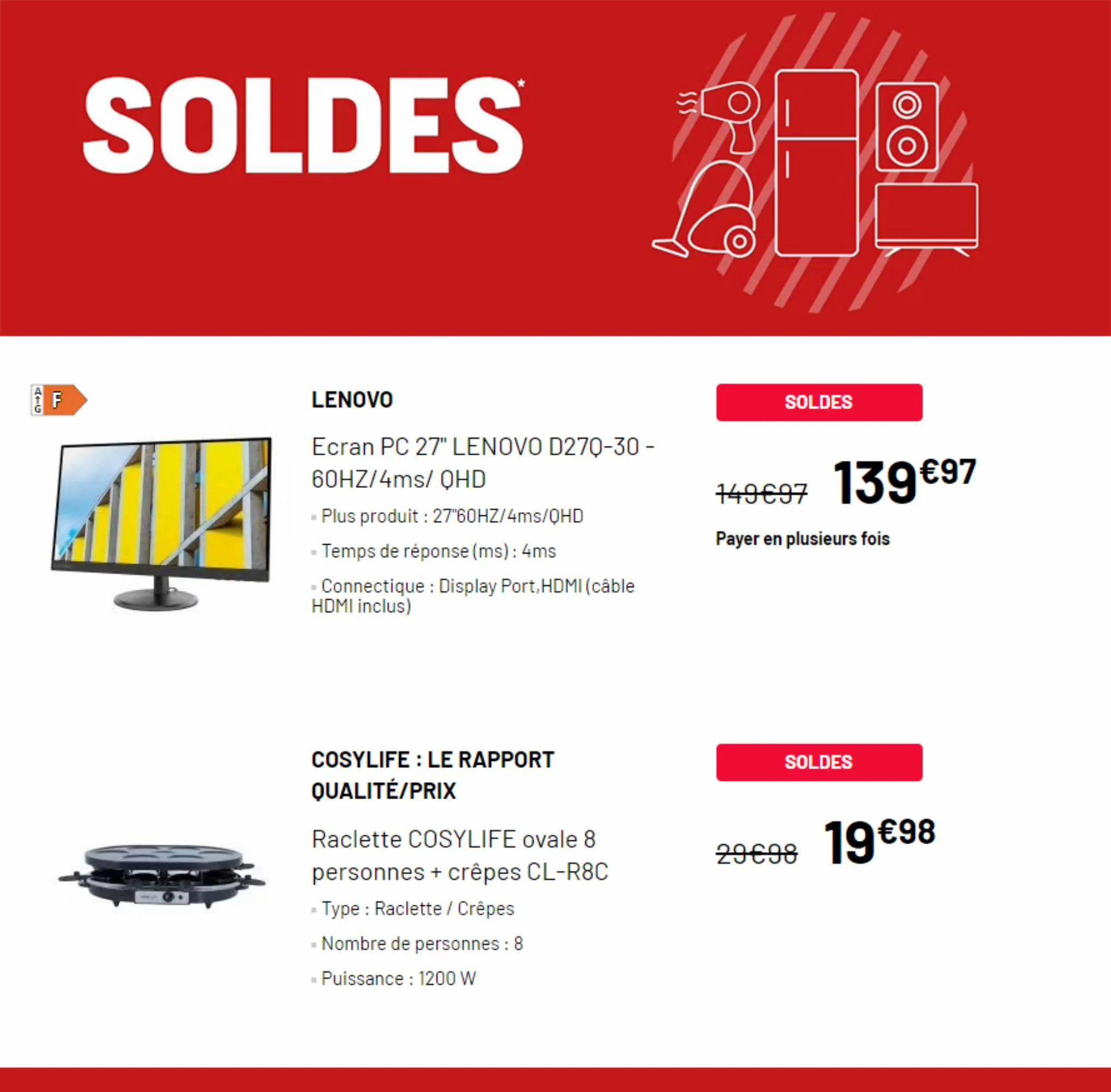 Catalogue Soldes Electro Dépôt!, page 00004