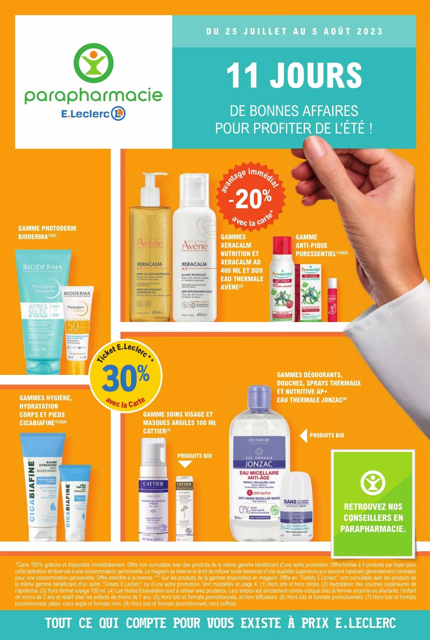 Catalogue Le bonnes affaires pour profiter de l'ete!, page 00001