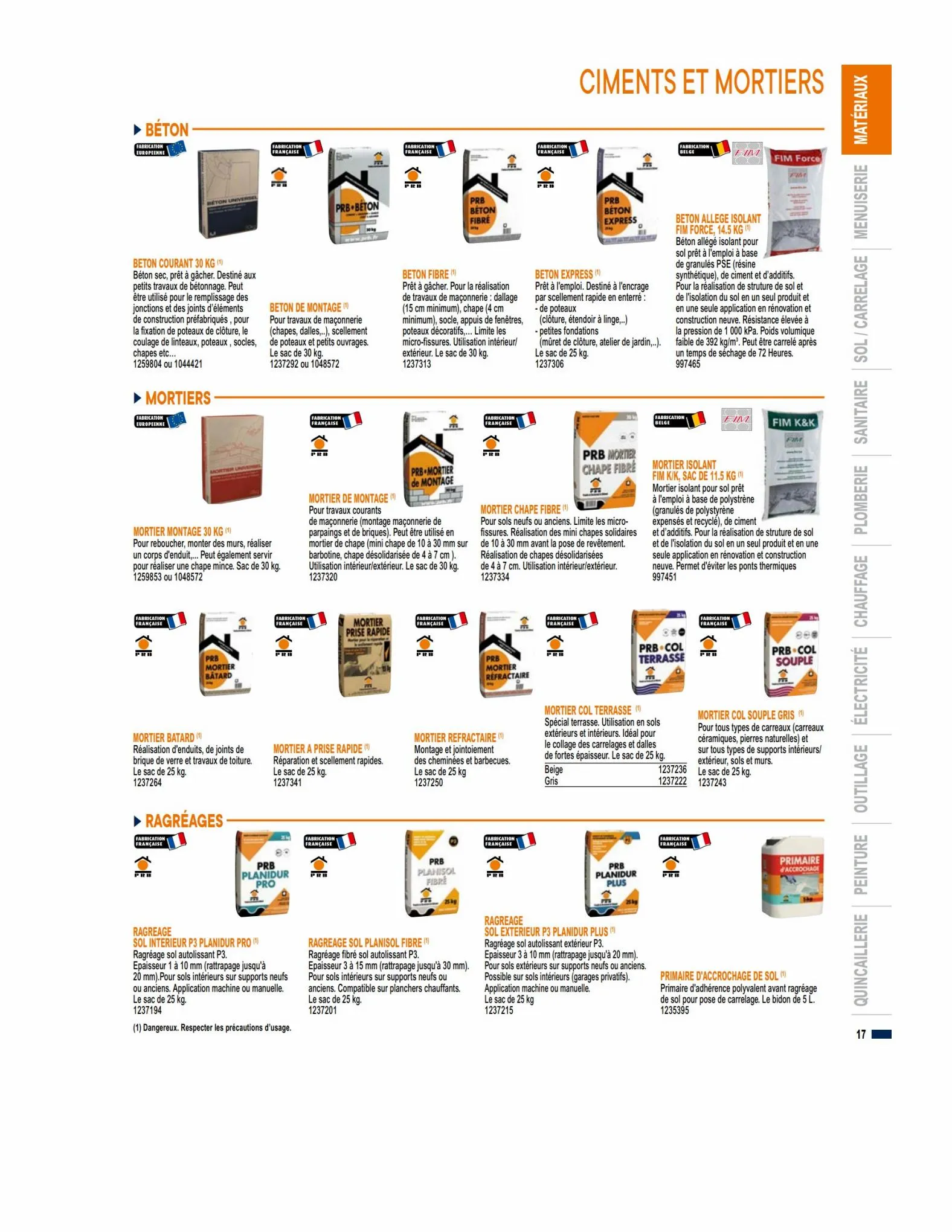 Catalogue Guide produits 2023 Bricoman, page 00017