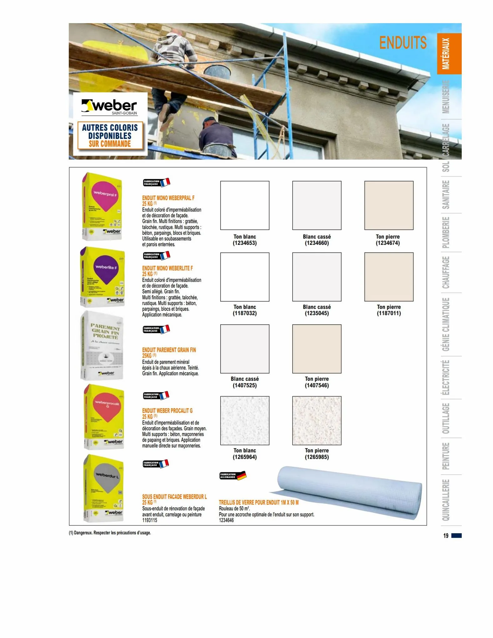Catalogue Guide produits 2023 Bricoman, page 00019