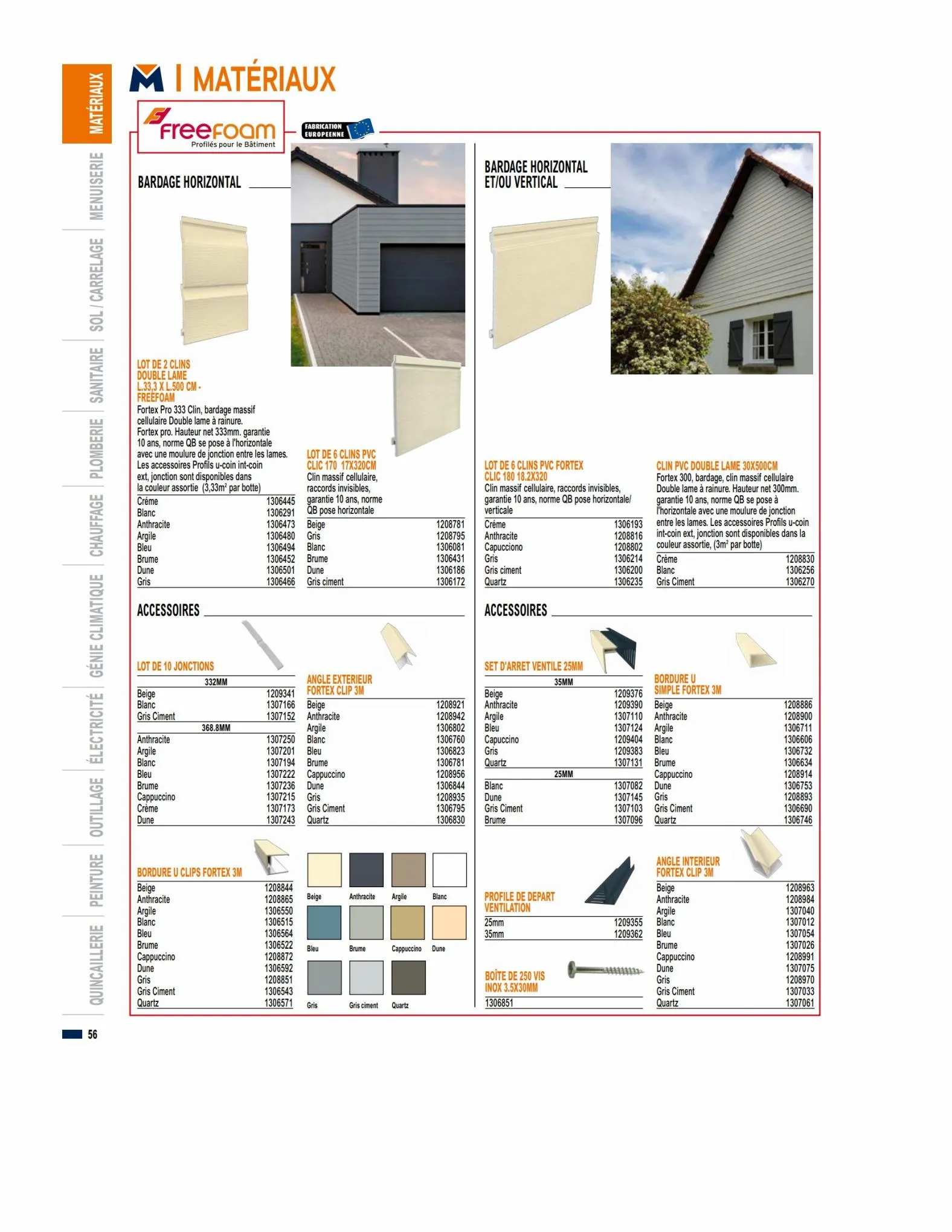Catalogue Guide produits 2023 Bricoman, page 00056