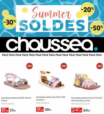 Catalogue Chaussea | SOLDES FILLE  | 04/07/2022 - 19/07/2022