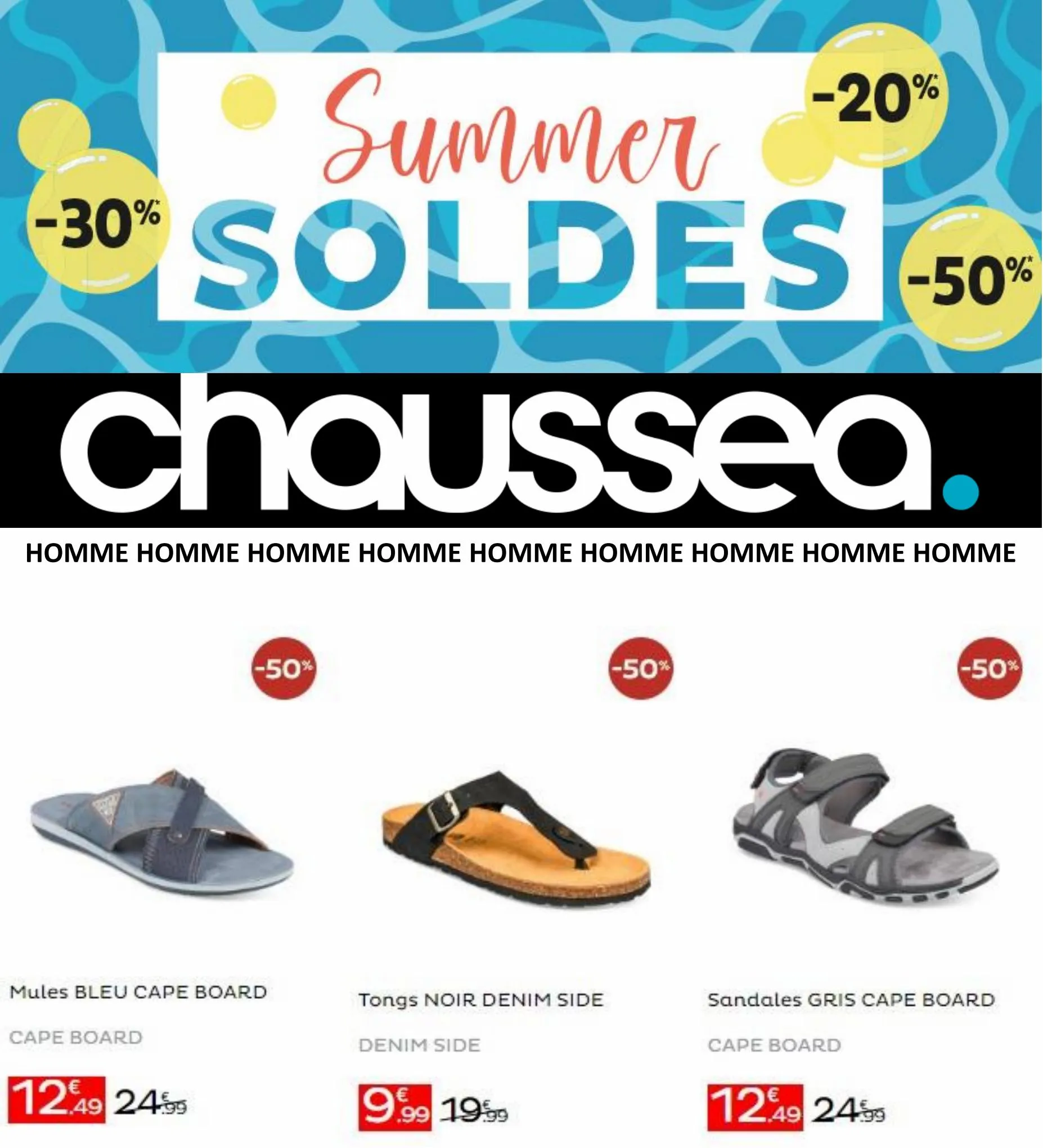 Catalogue SOLDES HOMME, page 00001