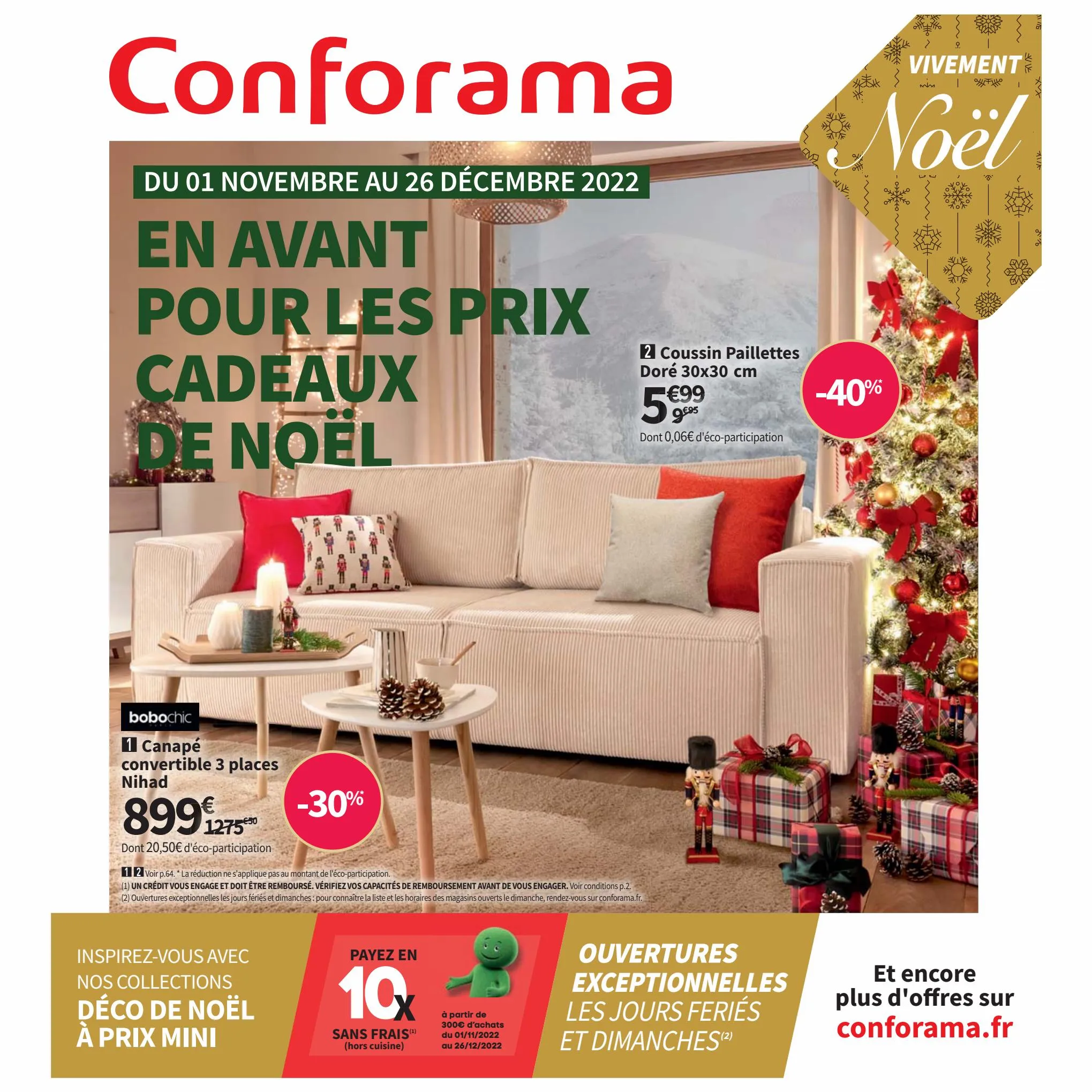 Catalogue Catalogue Conforama, page 00001