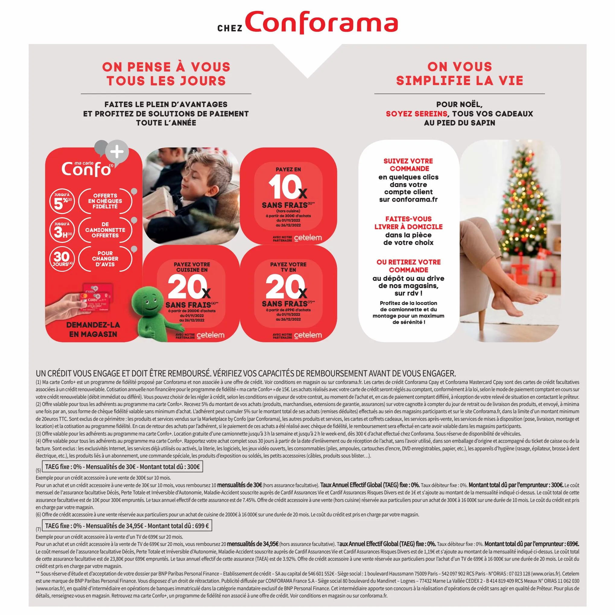 Catalogue Catalogue Conforama, page 00002