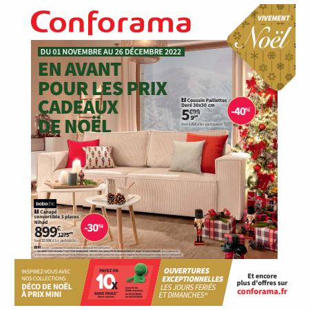 Catalogue Conforama | Catalogue Conforama | 01/11/2022 - 26/12/2022