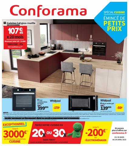 Catalogue Conforama à Lyon | Special Cuisine | 28/03/2023 - 24/04/2023