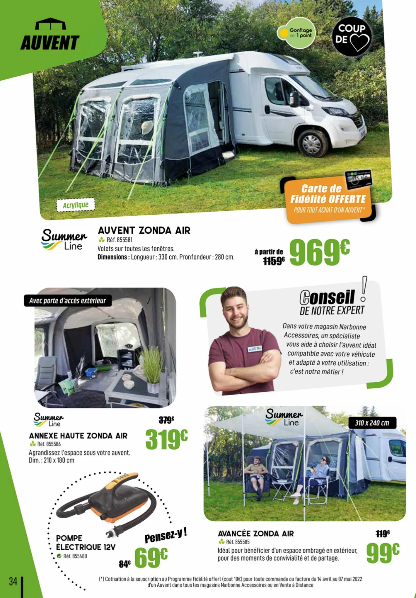 Catalogue Spécial Camping-Car, page 00034