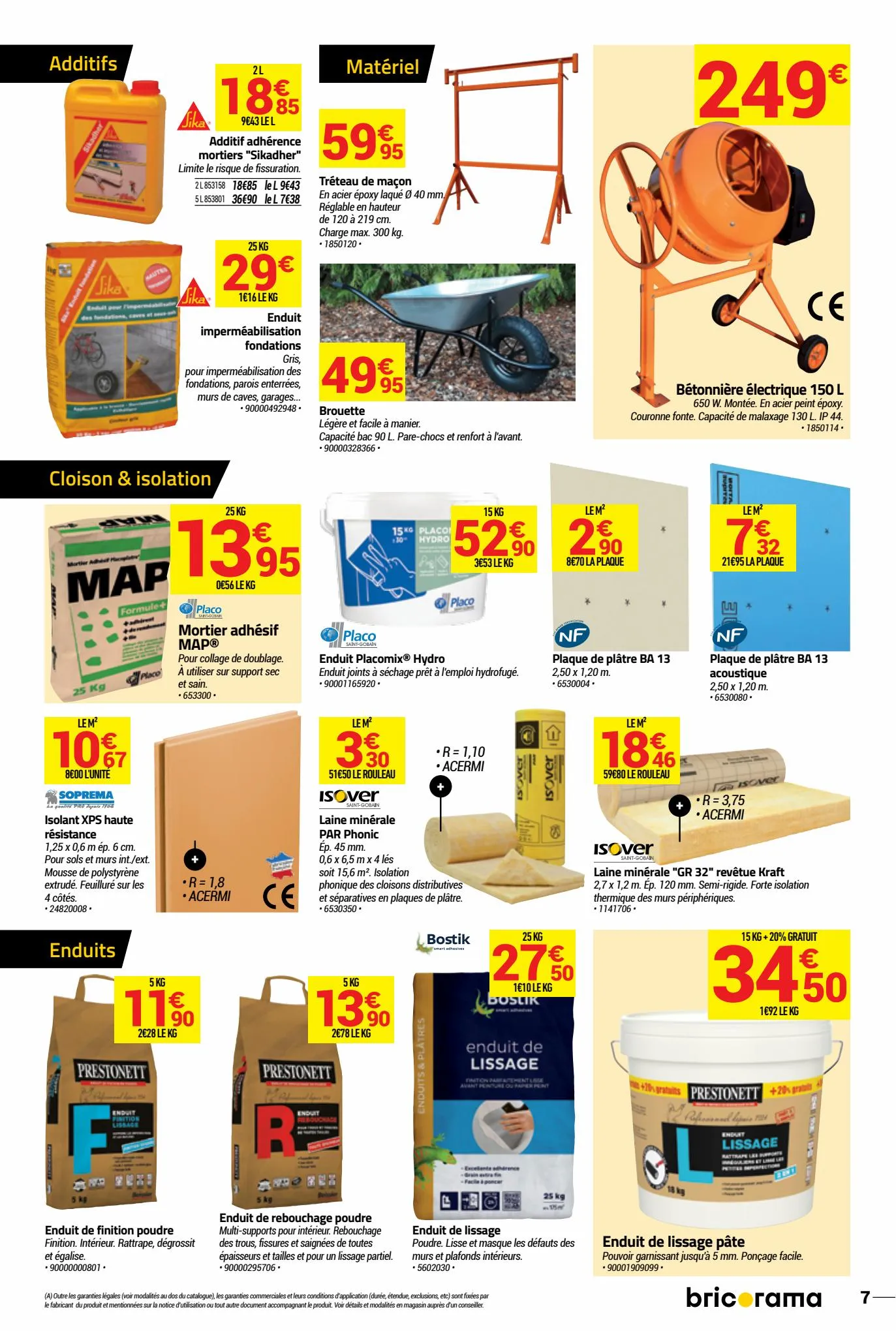 Catalogue Catalogue Bricorama, page 00007