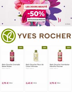 Promos de Parfumeries et Beauté dans le prospectus à Yves Rocher ( 3 jours de plus)