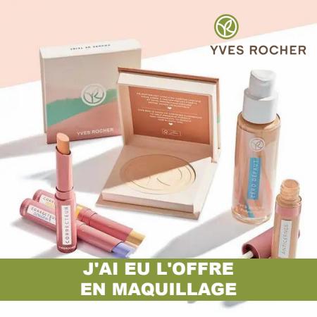 Promos de Parfumeries et Beauté à Paris | J'ai eu l'offre en maquillage sur Yves Rocher | 23/06/2022 - 06/07/2022