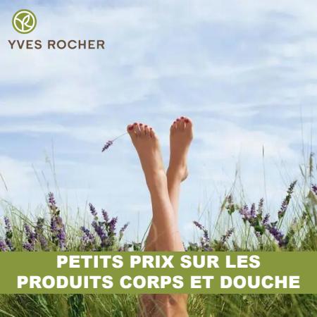 Promos de Parfumeries et Beauté à Paris | Petits prix sur les produits corps et douche sur Yves Rocher | 23/06/2022 - 06/07/2022