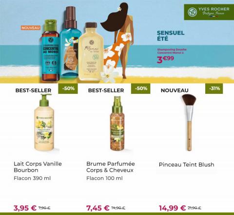 Promos de Parfumeries et Beauté à Orléans | Soldes sur Yves Rocher | 20/07/2022 - 15/08/2022
