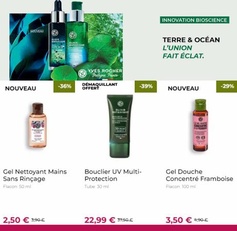 Promos de Parfumeries et Beauté à Toulouse | Promotions sur Yves Rocher | 30/09/2022 - 13/10/2022