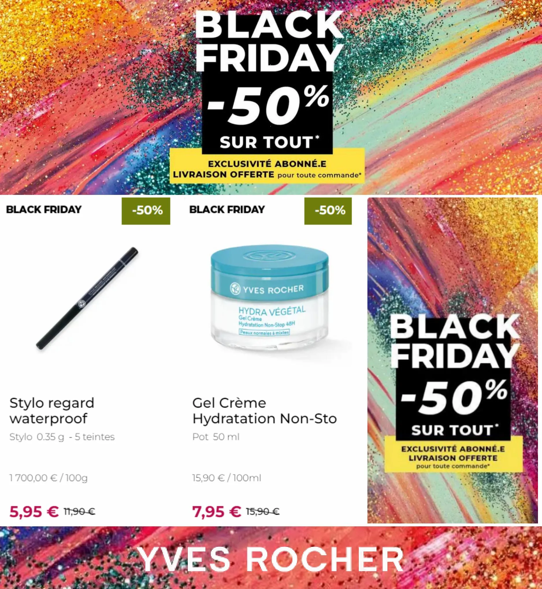 Catalogue Yves Rocher Black Friday, page 00003