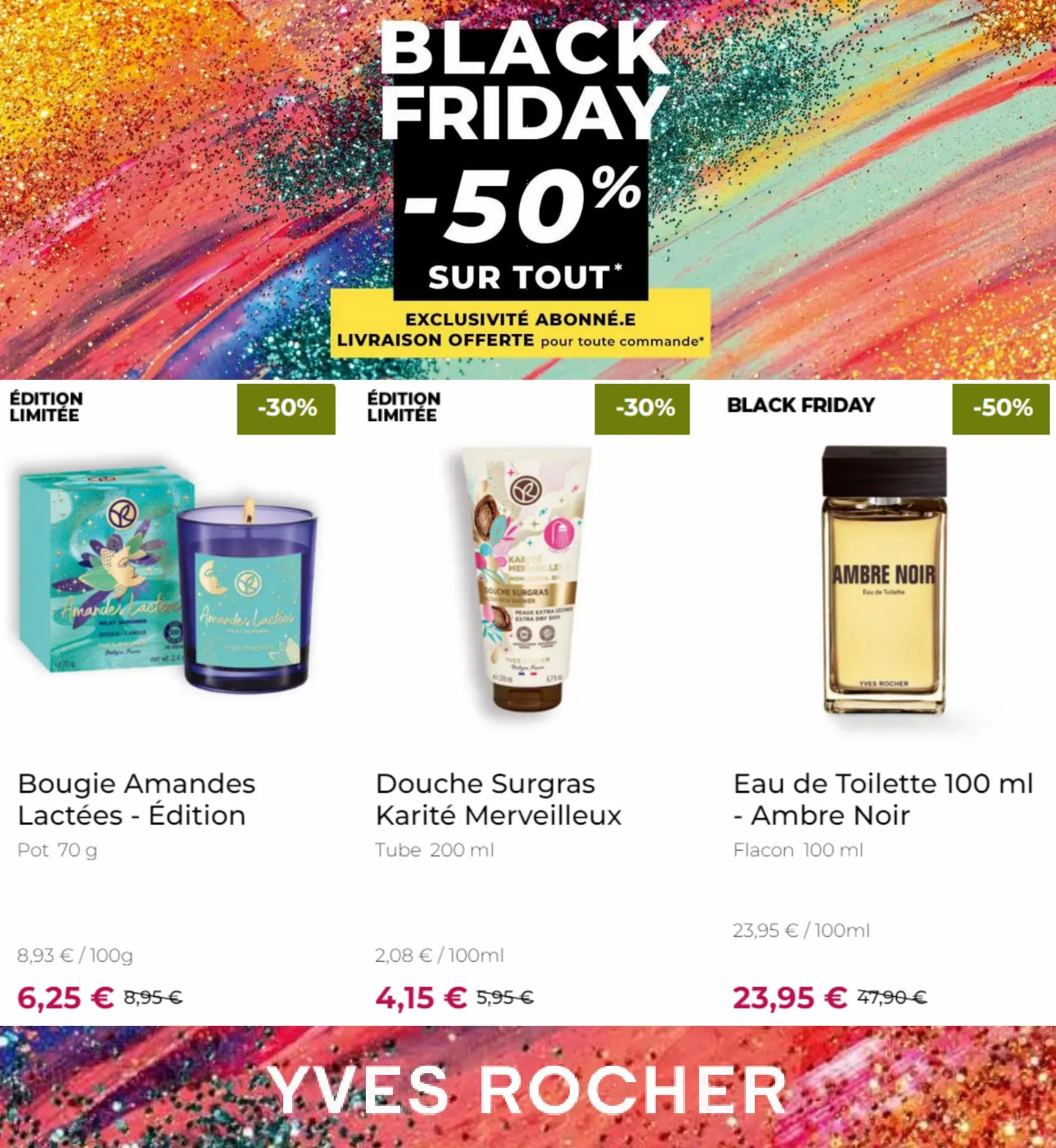 Catalogue Yves Rocher Black Friday, page 00005